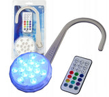 Undervandslys LED lys med ophæng. - batteridrevet og med fjernbetjening