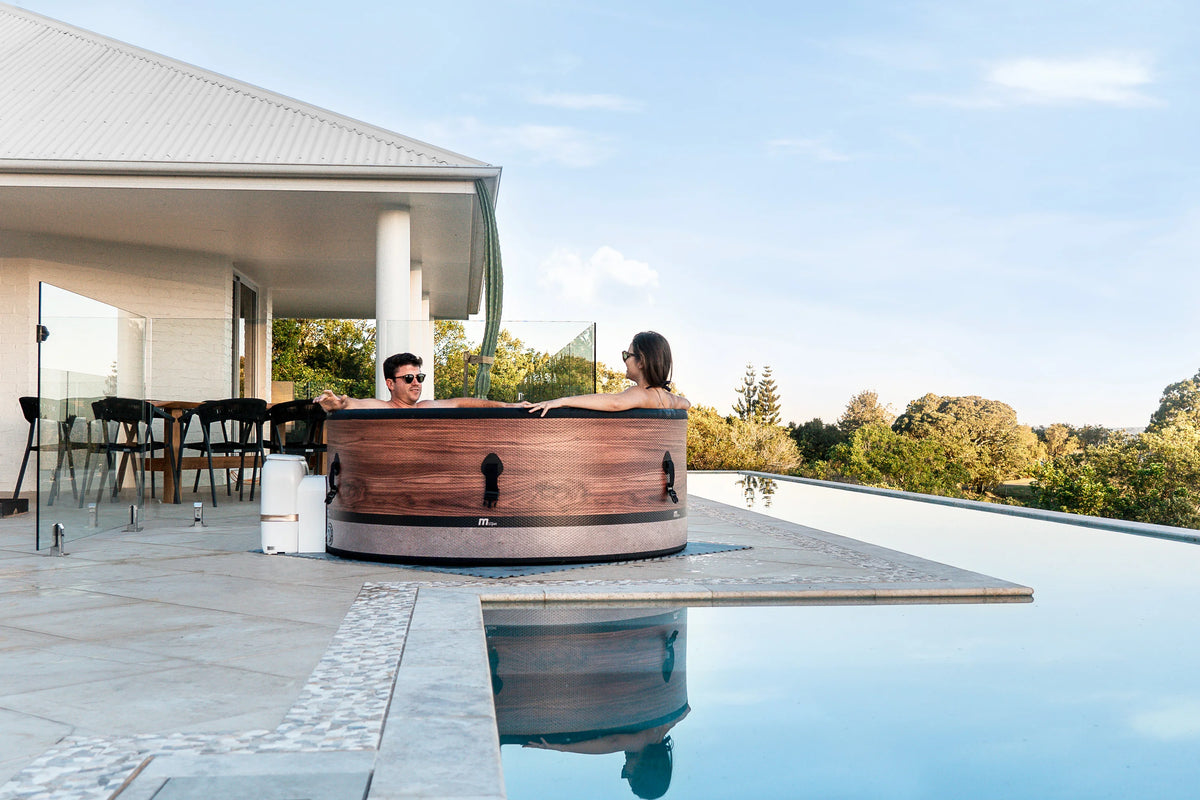Wi-Fi Mspa VERTO DUET-ECO udendørs spa til 6 personer