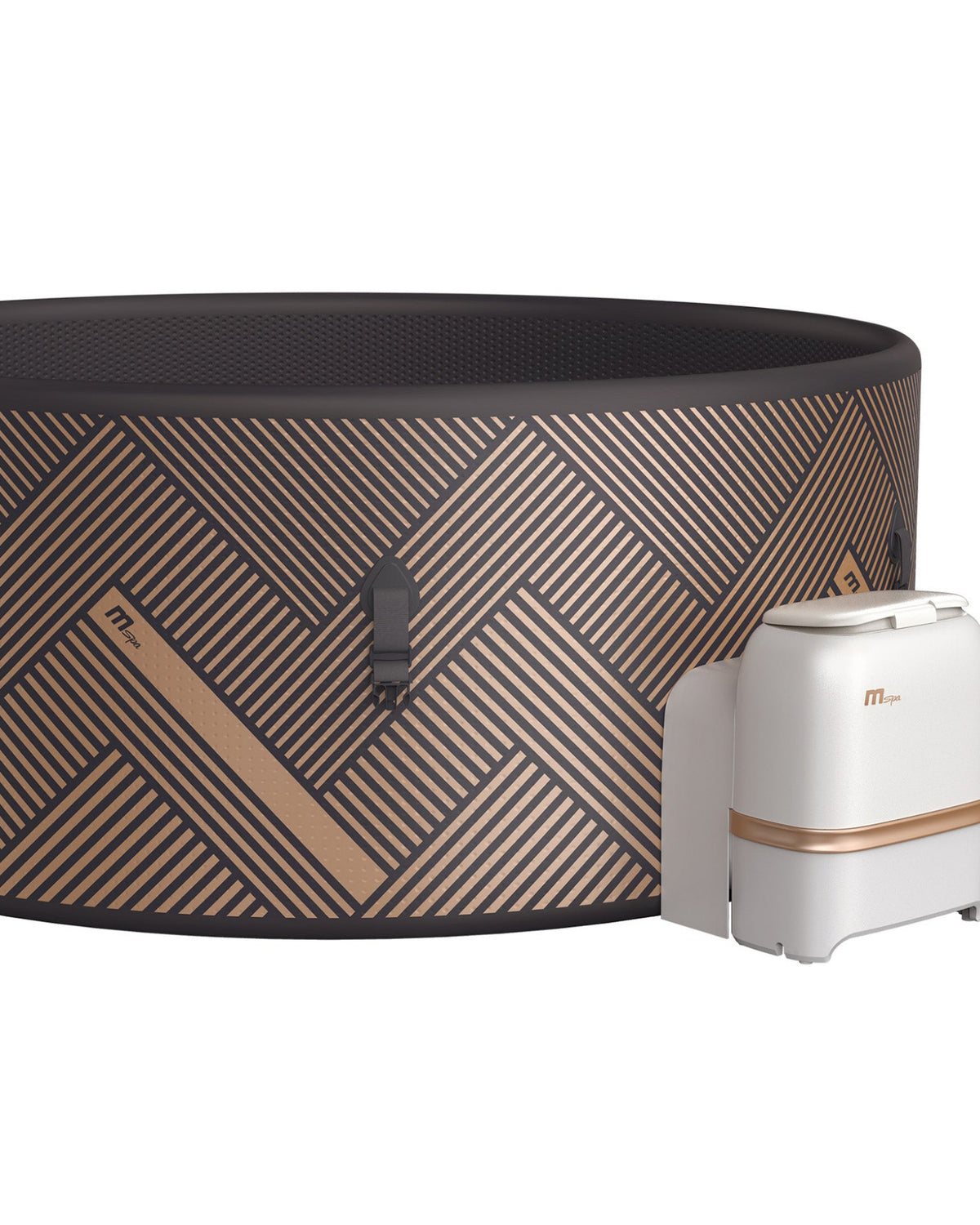 Wi-Fi Mspa Mono-ECO udendørs spa til 6 personer