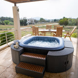 Mspa Tekapo udendørs spa til 4 personer, Blå