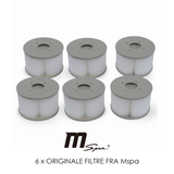 6 filtre til Mspa uden holder