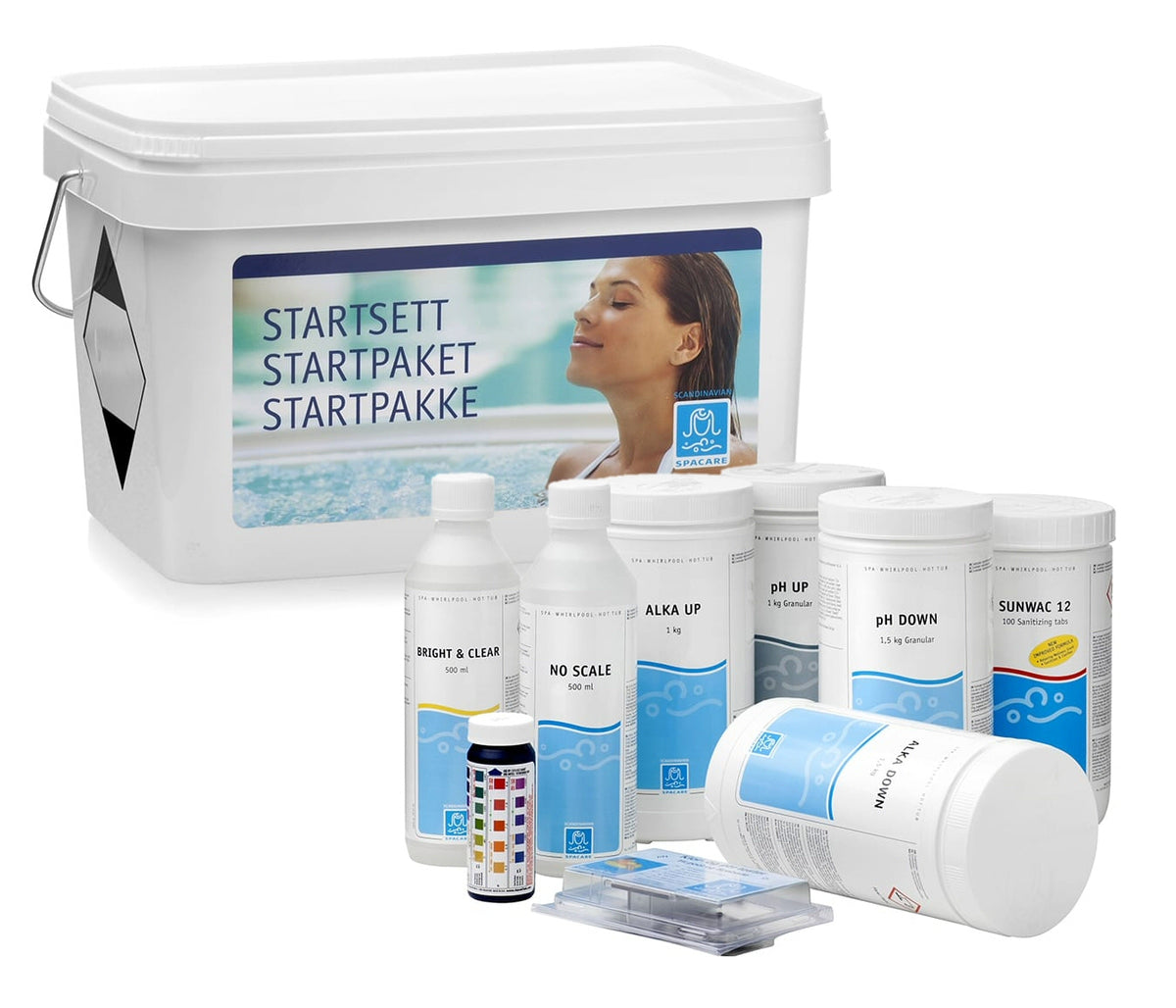 SPA STARTKIT til udendørs spabad - SpaCare
