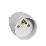 Lysegrå LK jord-adapter