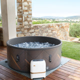 Udespa mspa mono med app-styring det perfekte spabad til træterrassen