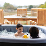 Mspa Tekapo udendørs spa til 4 personer, Blå