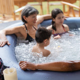 Mspa Tekapo udendørs spa til 6 personer, Blå