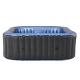 Mspa Tekapo udendørs spa til 4 personer, Blå