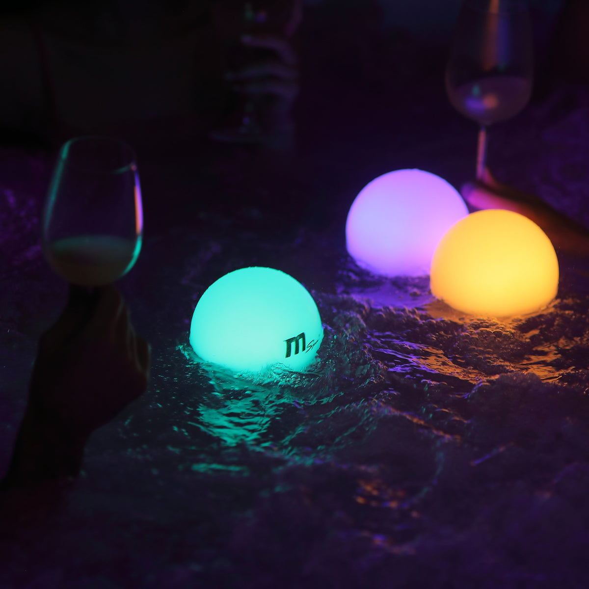 Mspa flydende LED lampe