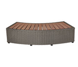 Mspa Trin/bænk - til rundt spa