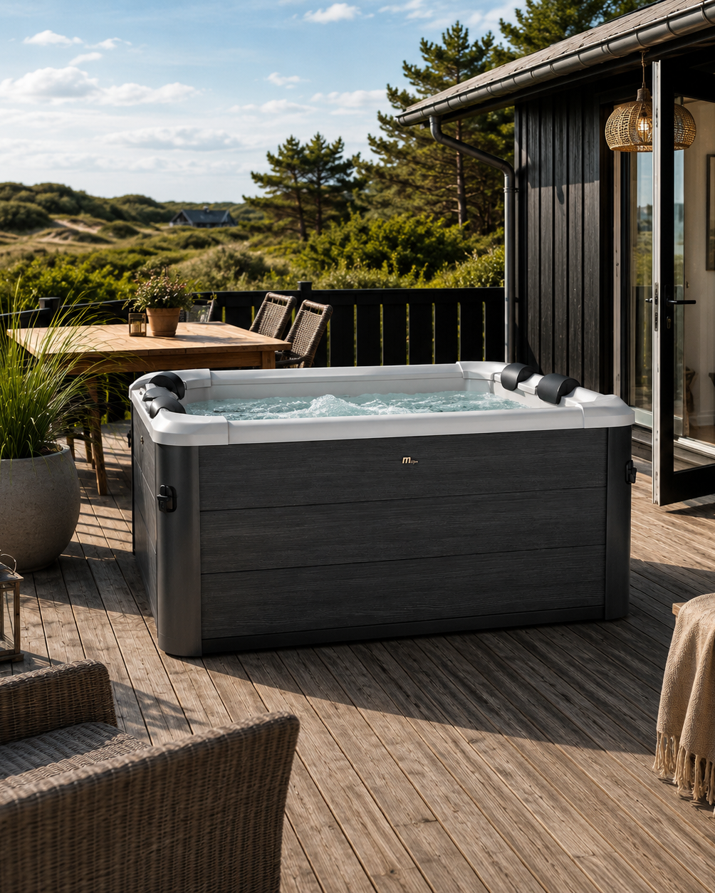 WI-FI MSPA Oslo Aero Plus udendørs spa til 6 personer