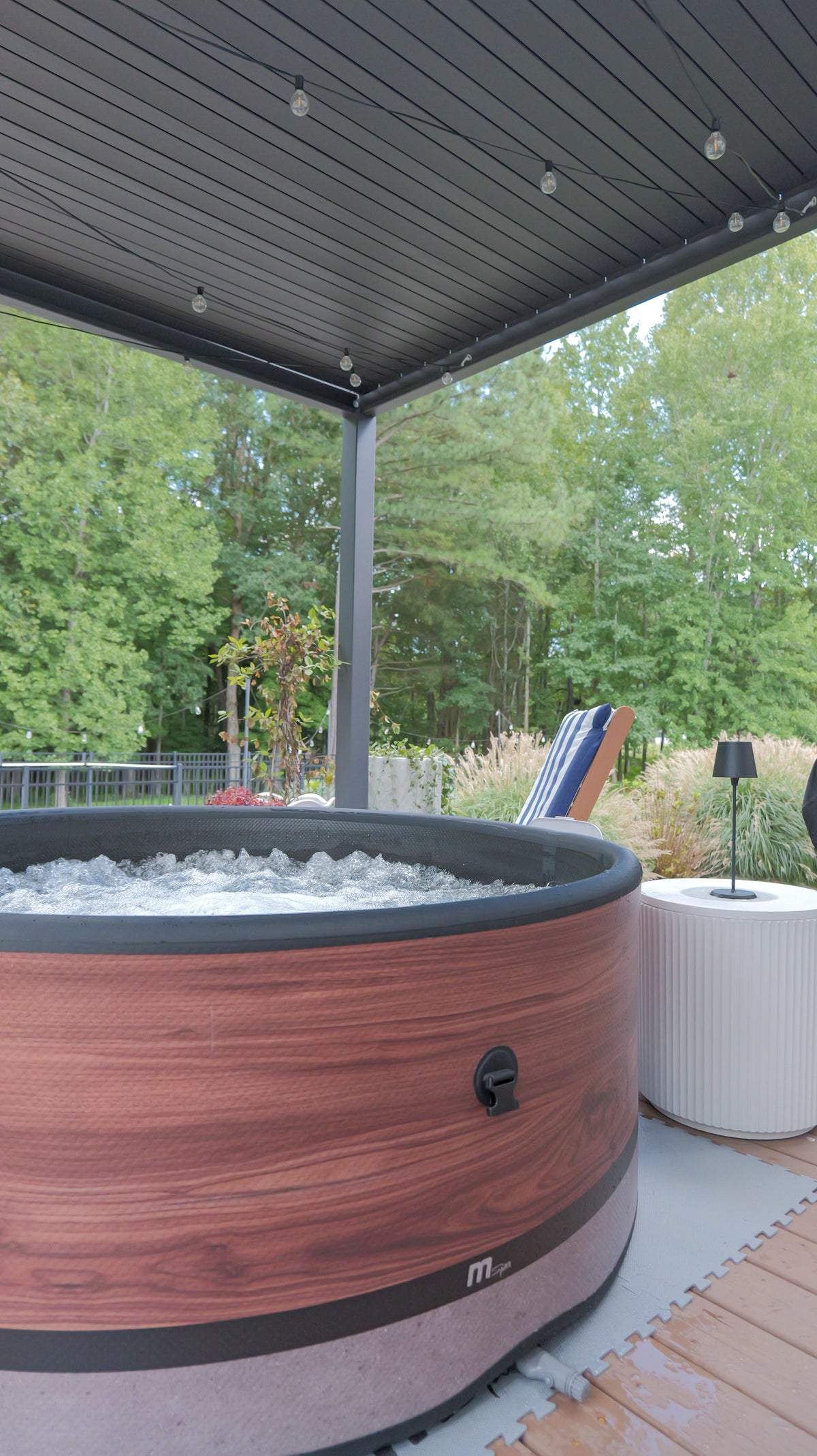 Wi-Fi Mspa VERTO DUET-ECO udendørs spa til 6 personer