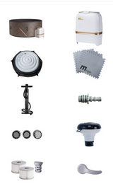 Wi-Fi Mspa Mono-ECO udendørs spa til 8 personer