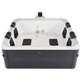 WI-FI MSPA Oslo Aero Plus udendørs spa til 6 personer FORUDBESTILLING