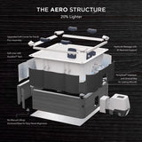 WI-FI MSPA Oslo Aero Plus udendørs spa til 6 personer FORUDBESTILLING