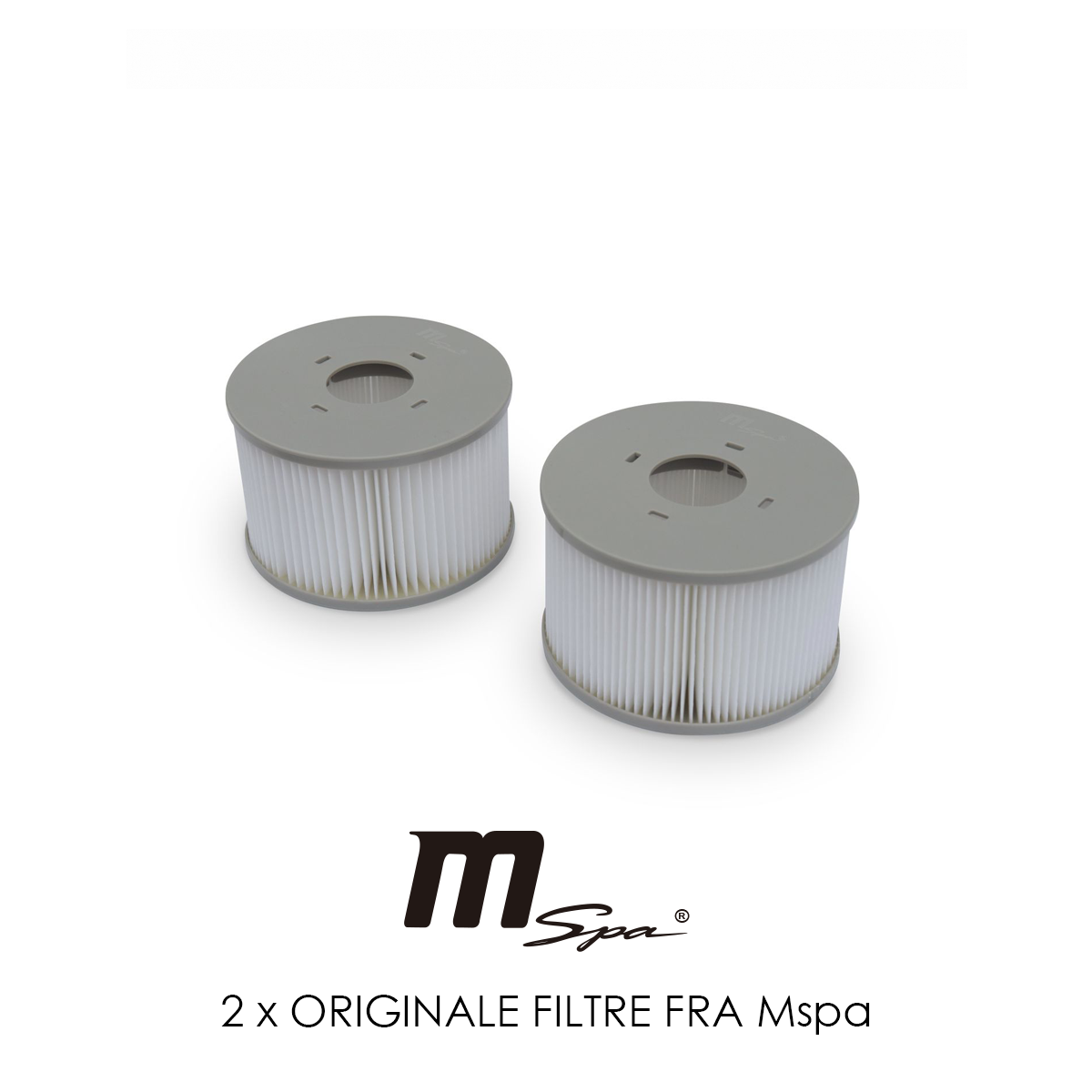 2 filtre til Mspa uden holder