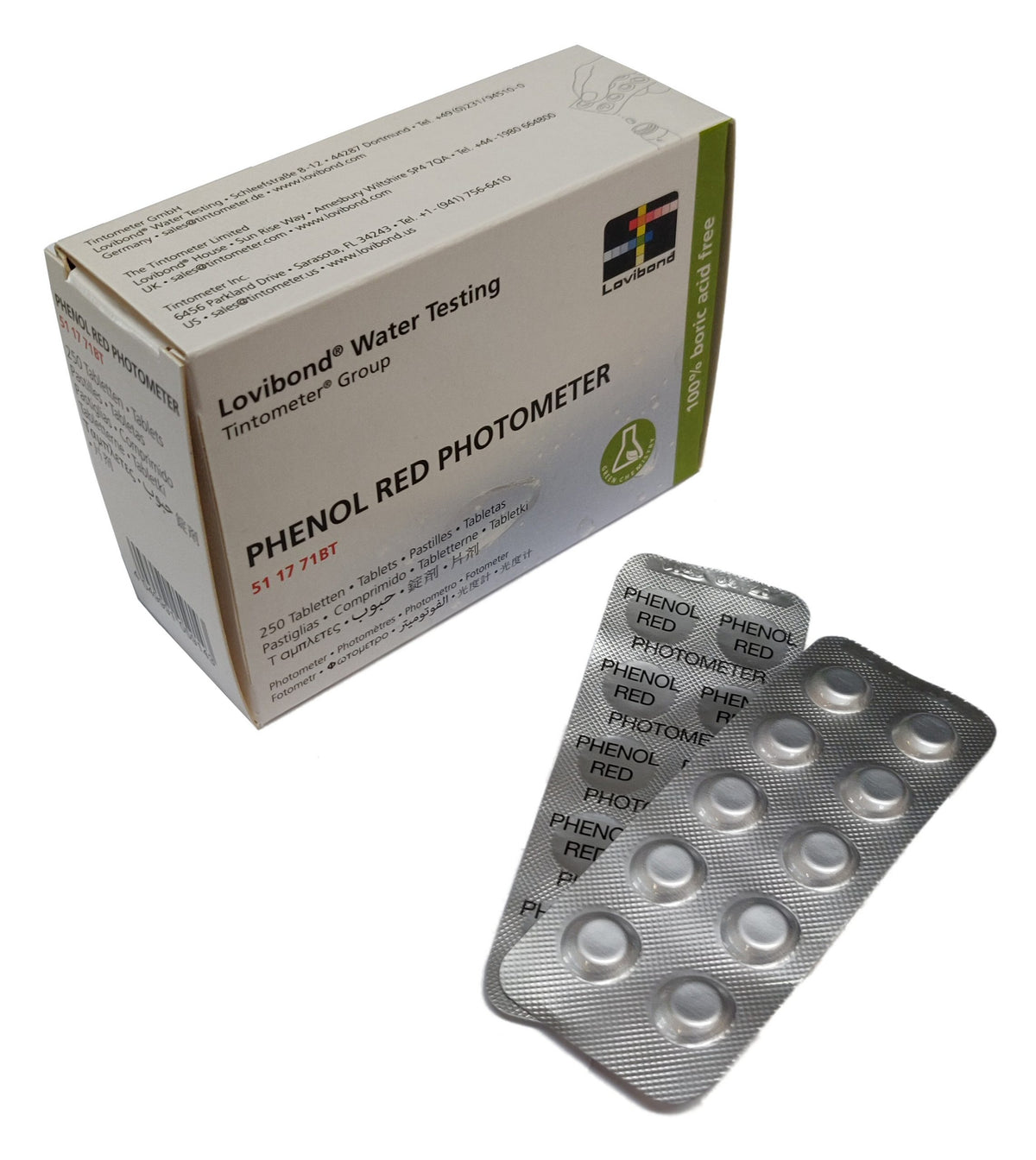 SpaCare pHenol Red testtabletter til SmartTest Photometer