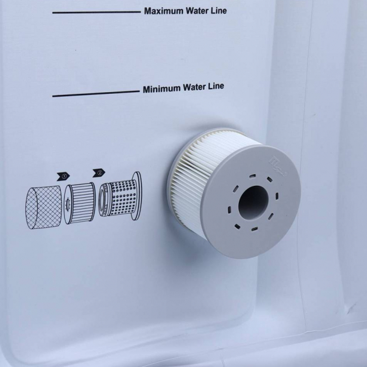 Mspa filter uden holder 6 stk