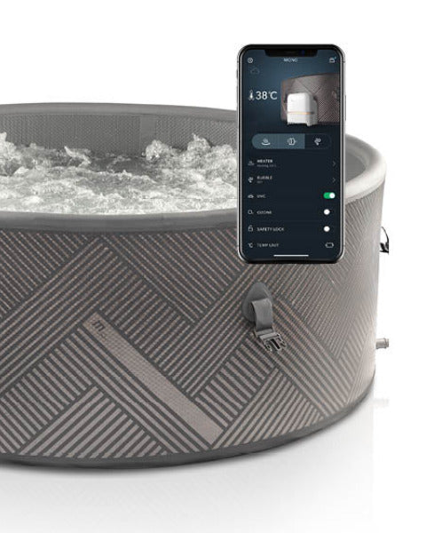Wi-Fi Mspa Mono-ECO udendørs spa til 8 personer