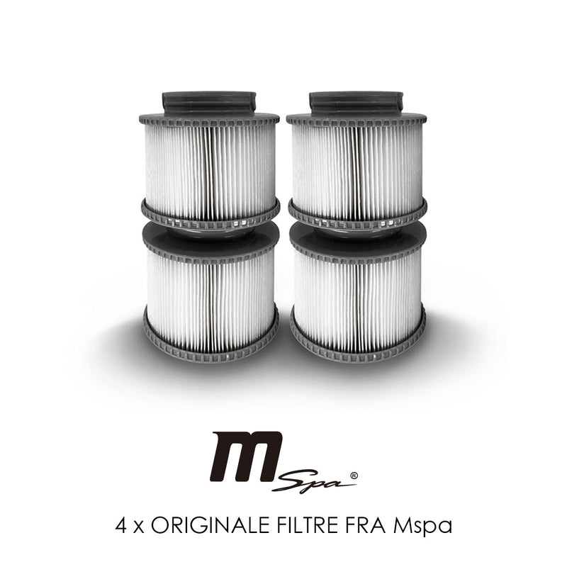 4 filtre til Mspa spabad