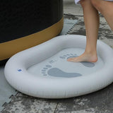 Mspa oppustelig fodbad til udendørs spabad