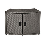 Mspa Opbevaringsskab, med låger - til rundt spa